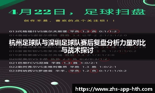 杭州足球队与深圳足球队赛后复盘分析力量对比与战术探讨